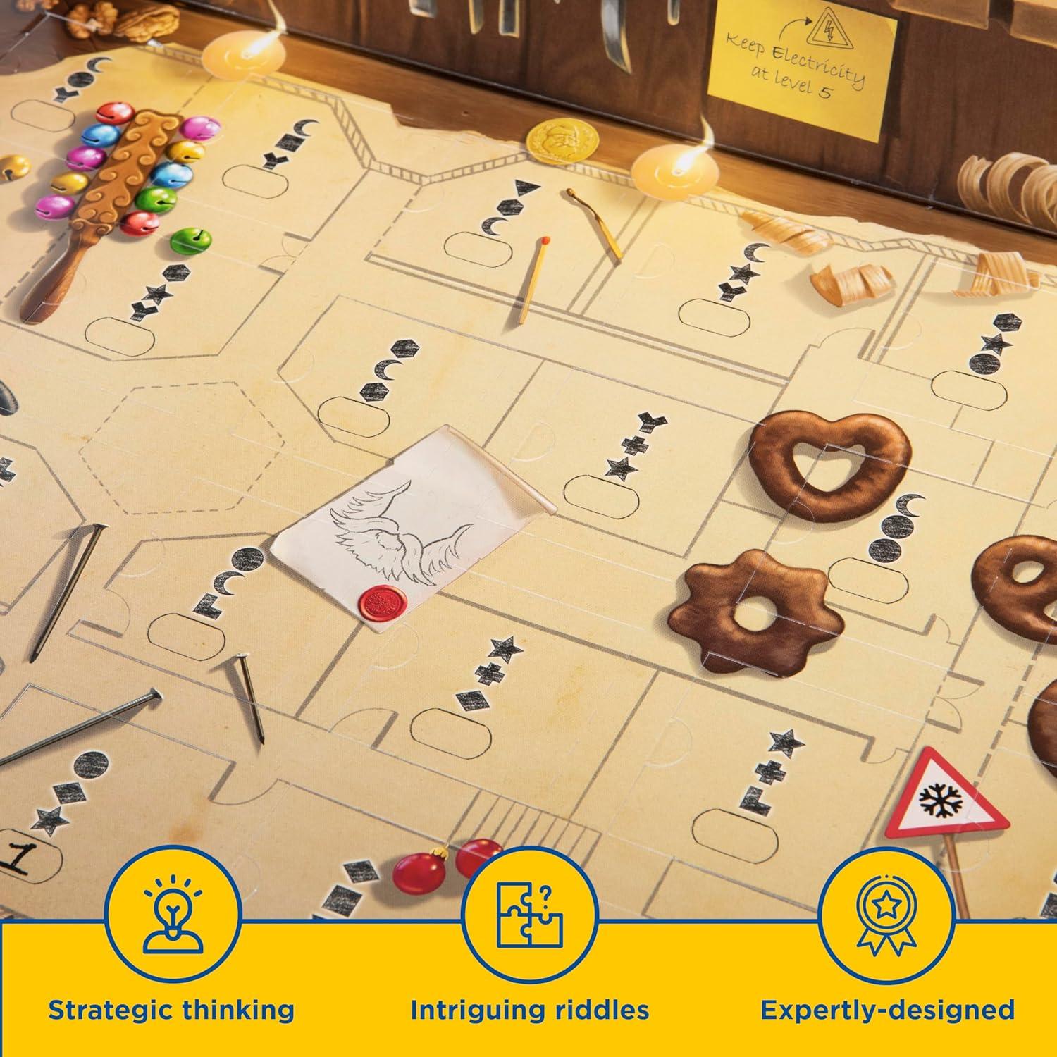 imageEXIT The Game  Advent Calendar  The Silent Storm Family Game Cooperative Game Puzzle a Day Escape RoomThe Silent Storm