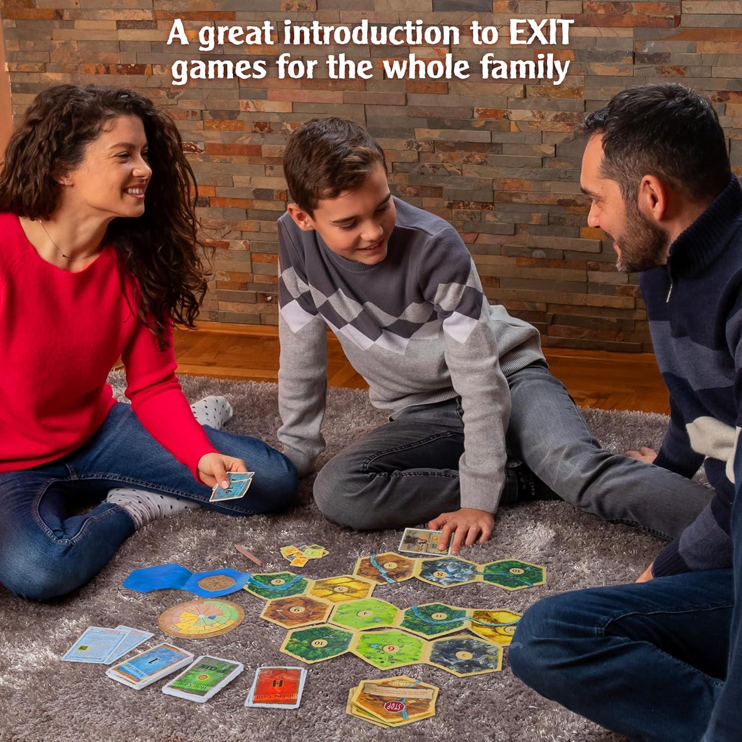 imageEXIT The Game  Adventures on Catan  Interactive Escape Room Experience Cooperative  14 Players  10  Kosmos  Game for Kids and Adults