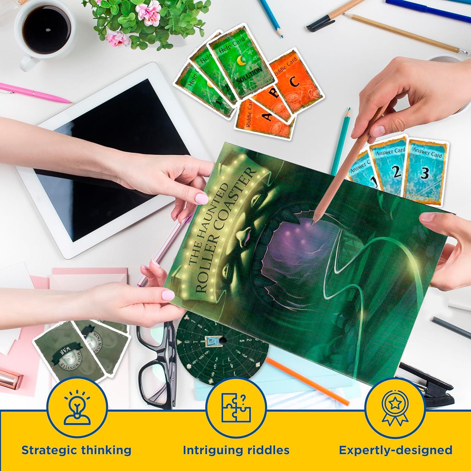 imageEXIT The Game  The Haunted Roller Coaster