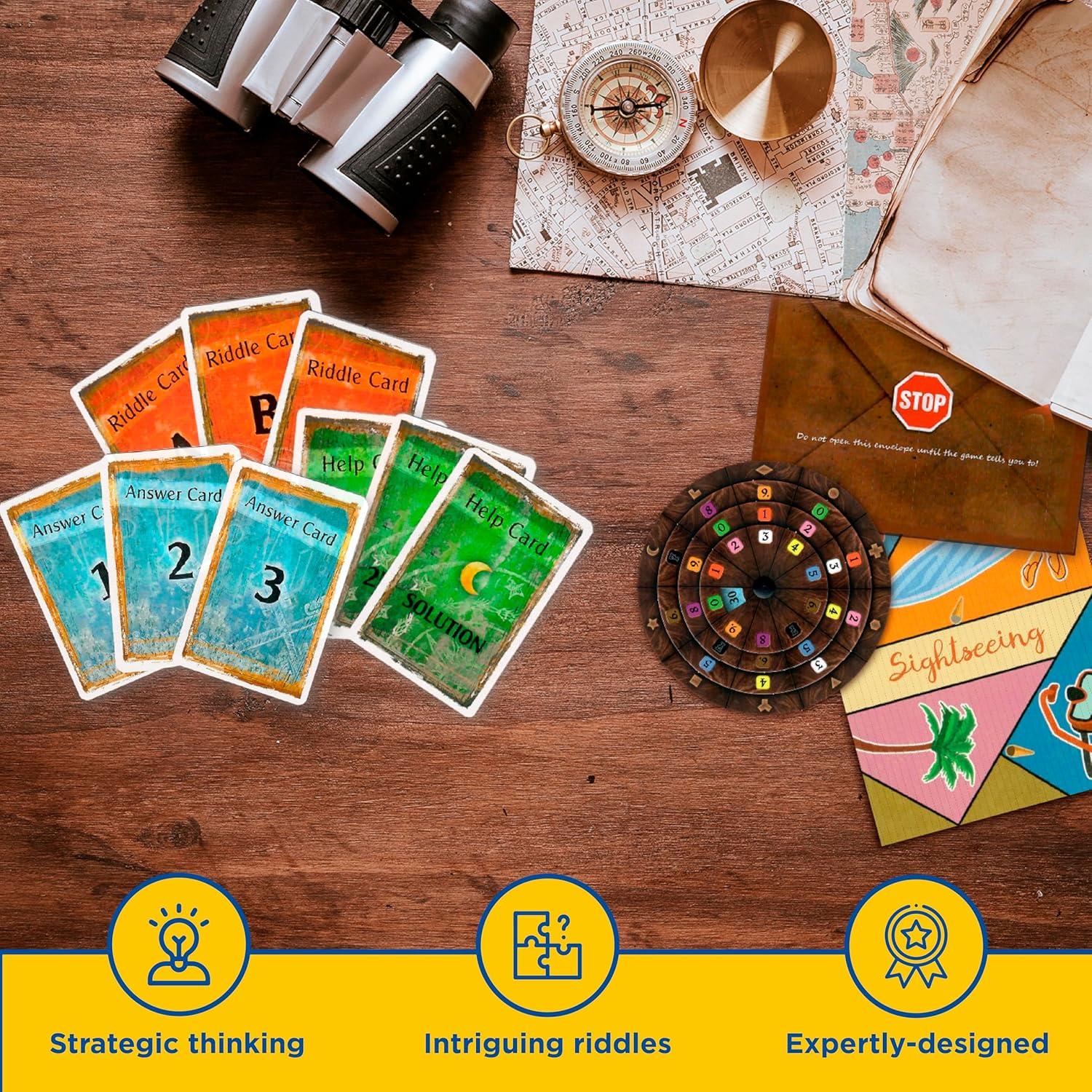 imageEXIT The Professors Last Riddle  Escape Room Brainteasers  Mystery Solving  Treasure Hunt  Kosmos Game  atHome Escape Room