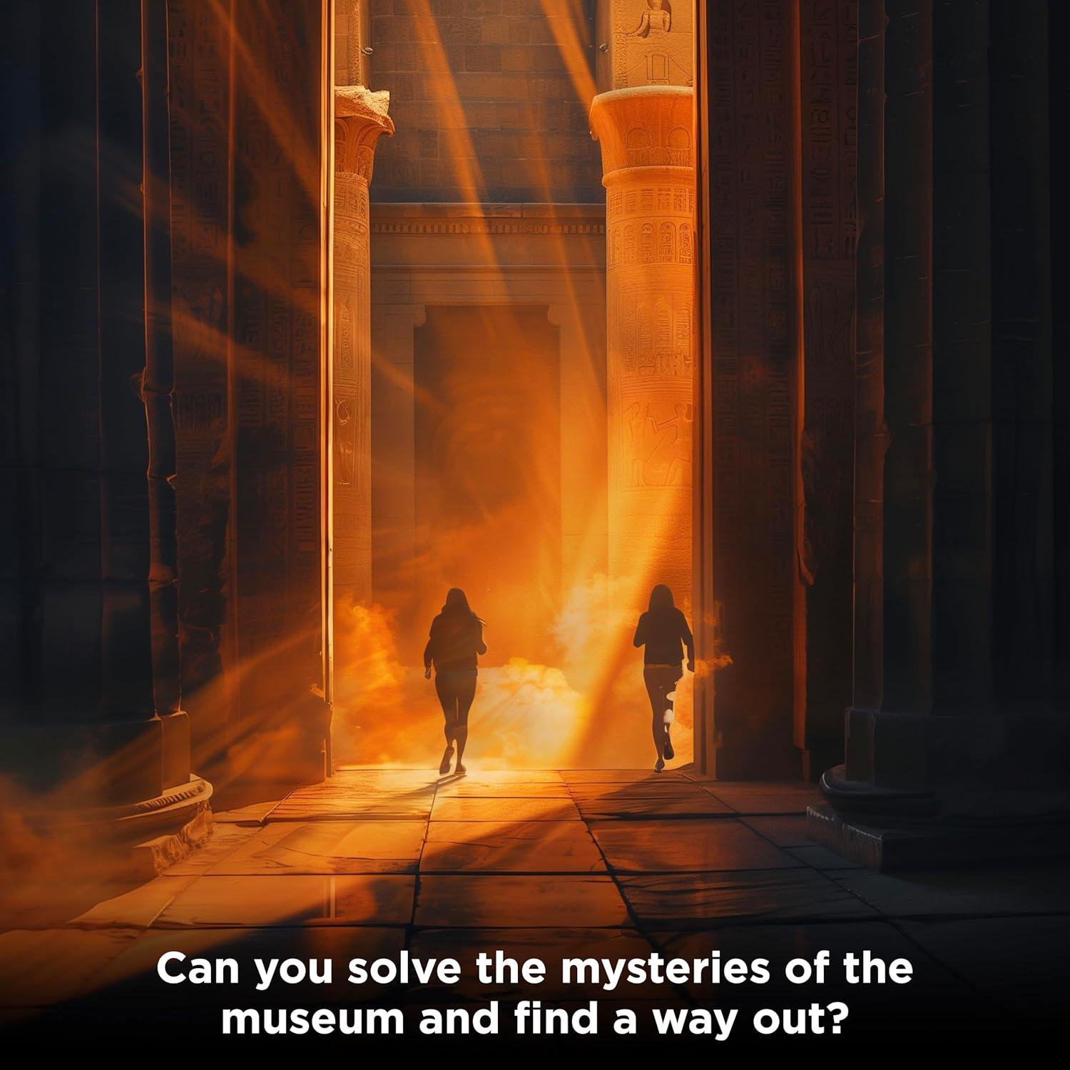 imageExit The Mysterious Museum  Exit The Game  A Kosmos Game  FamilyFriendly CardBased atHome Escape Room Experience for 1 to 4 Players Ages 10