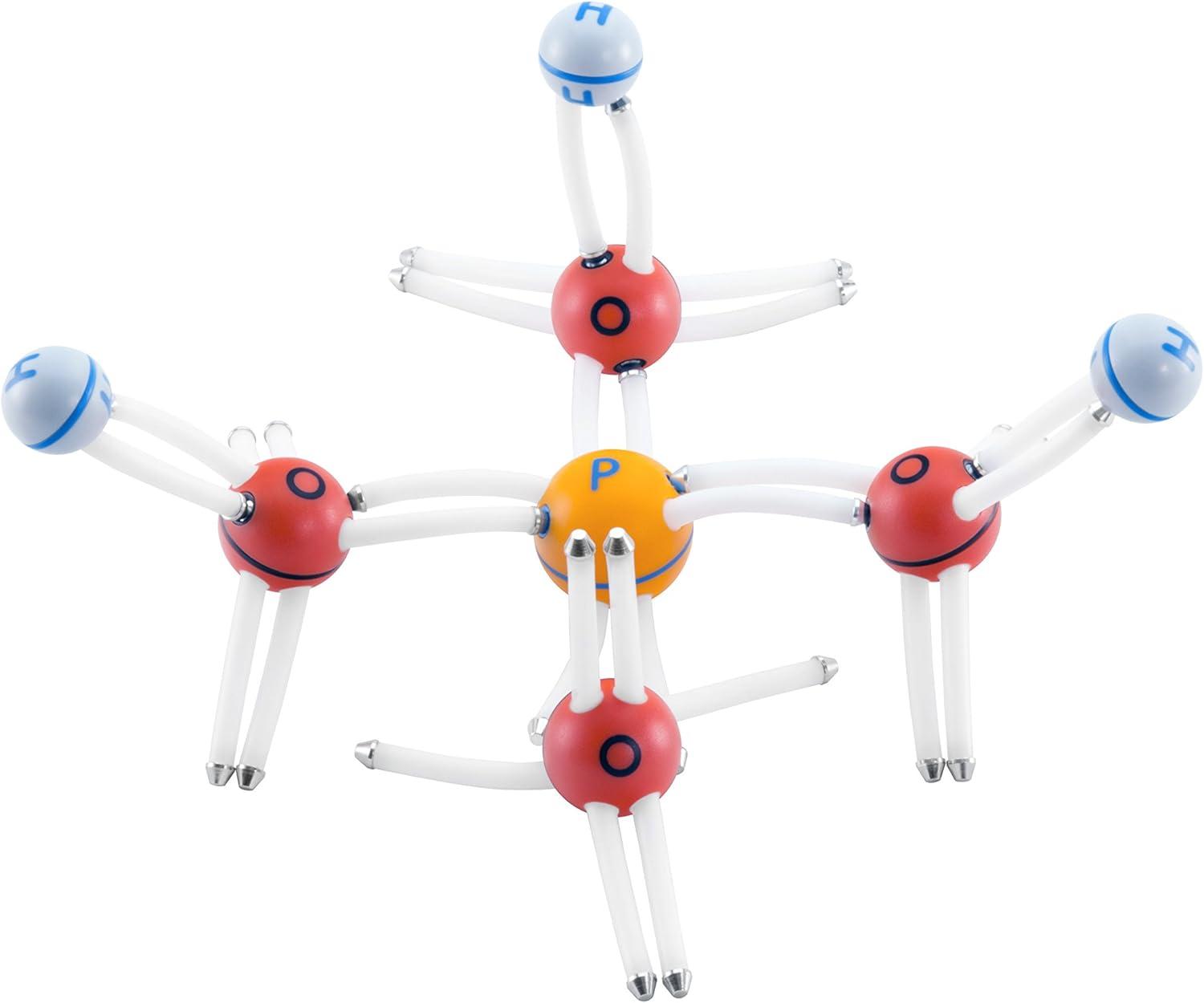 imageHappy Atoms Magnetic Molecular Modeling Complete Set  Intro to Atoms Molecules Bonding Chemistry  Create Thousands of Molecules 216 Activities Plus Free Educational App for iOS AndroidComplete Set