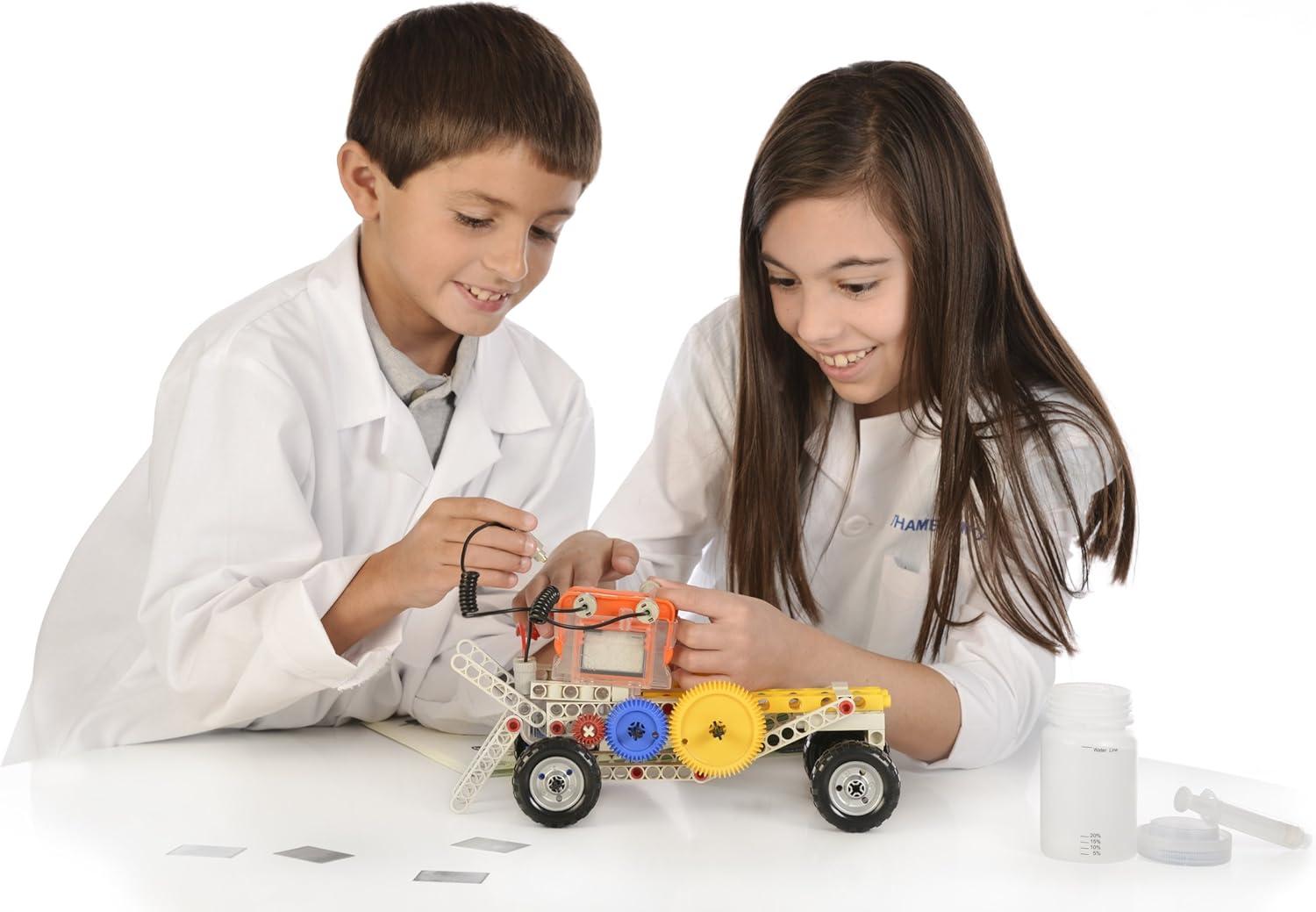 imageThames ampamp Kosmos Batteries ampamp Energy STEM Experiment Kit Engineer EcoBattery Vehicles Build 22 Models Experiment with Clean Safe Batteries to Explore Energy Transfer ampamp Conversion Ages 10