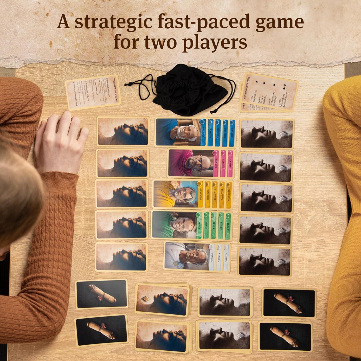 imageThames ampamp Kosmos Caesar ampamp Cleopatra Tactical TwoPlayer Game  Historical Ages 10 ampamp UP  40 Minutes