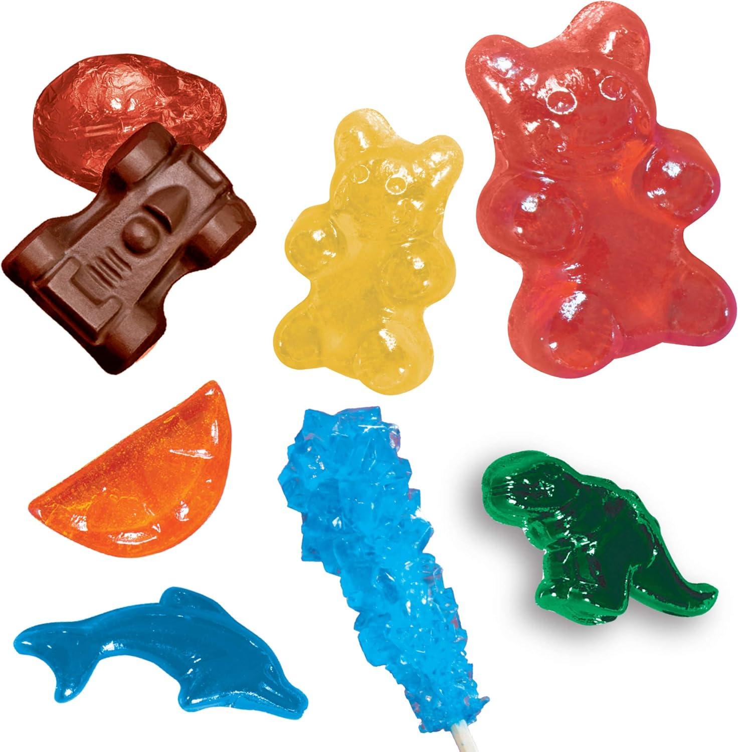 imageThames ampamp Kosmos Candy Chemistry  Science Kit  Rock Candy Chocolates Gummy Bears Wintergreen Candies  48 Page FullColor Manual  Ages 10  Learn Chemistry Have Fun  Cooking Science
