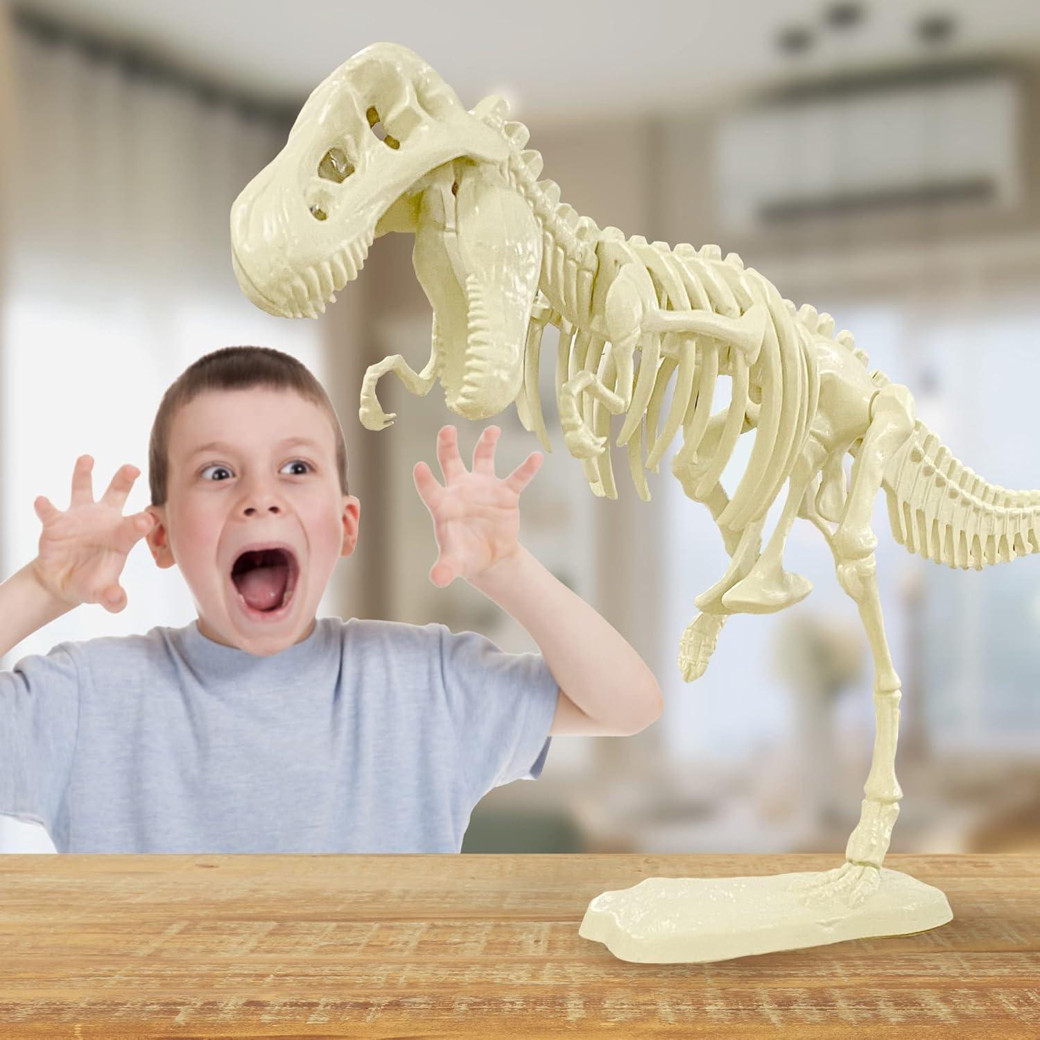 imageThames ampamp Kosmos Giant Dinosaur T Rex Skeleton Model  STEM Activity  Build a 26in Long T Rex Skeleton  Explore Paleontology ampamp Learn Fun Dino Facts  Includes Manual with StepbyStep Assembly