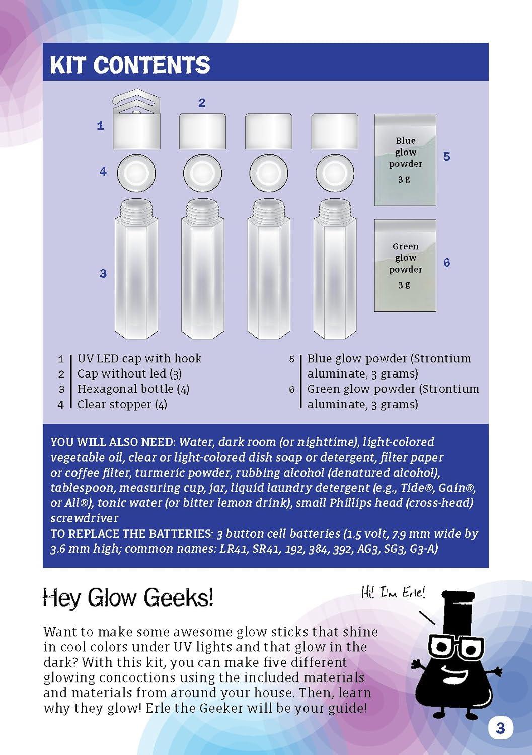 imageThames ampamp Kosmos Glow Stick Lab