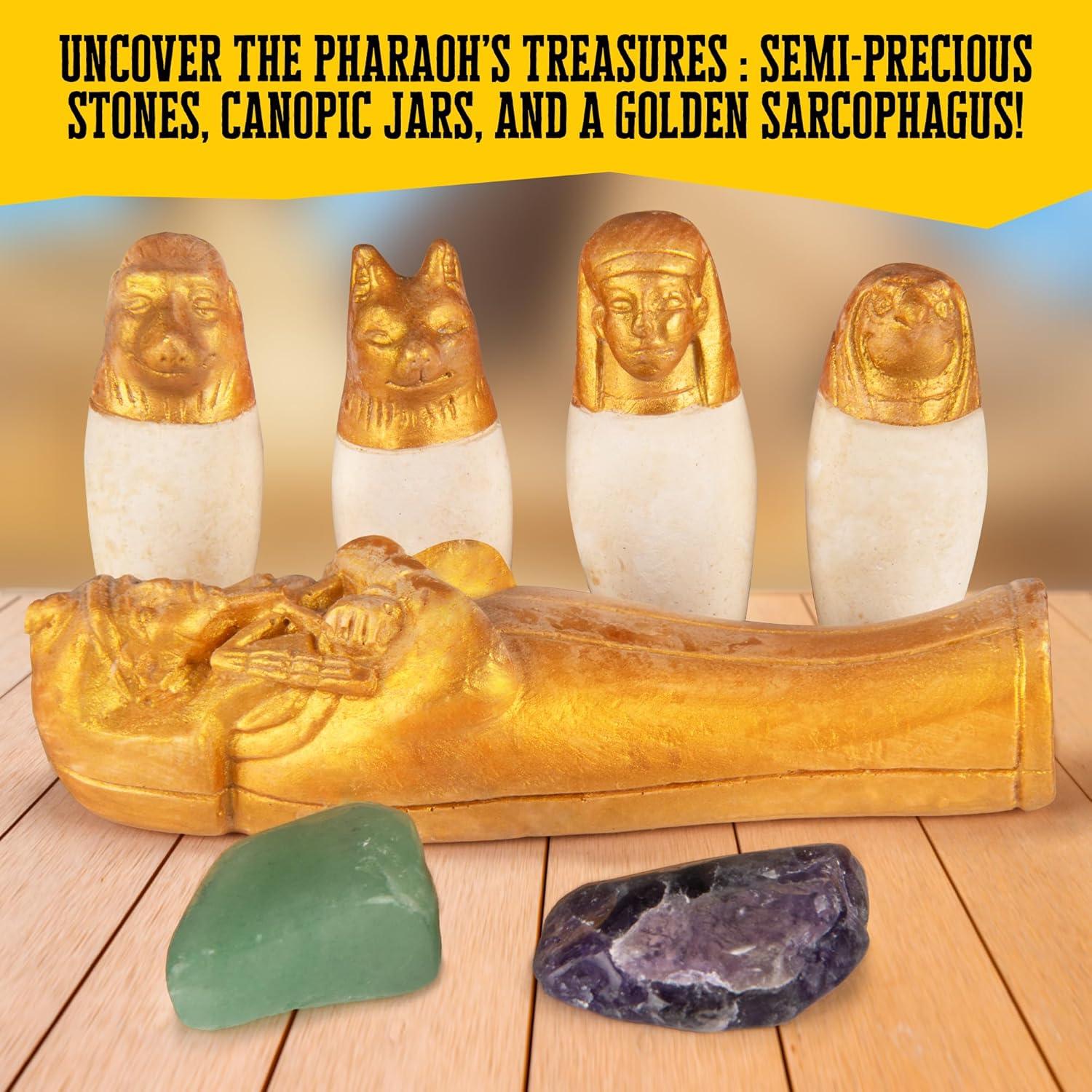 imageThames ampamp Kosmos I Dig It Treasure Egyptian Artifacts Excavation Kit Explore Archaeology Ancient Egypt ampamp Hieroglyphics Dig Out Collectible Relics ampamp Minerals Safe Fun Educational Activity