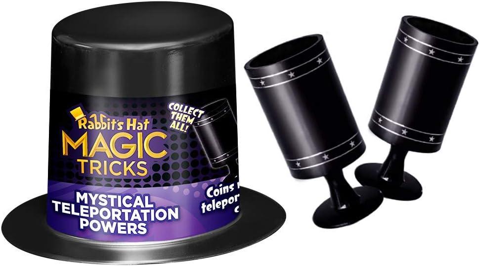 imageThames ampamp Kosmos Rabbits Hat Magic Tricks 18 Portable Mini Magic Kit Gift Set Great Party Favors Stocking Stuffers Fun for Kids Ages 6