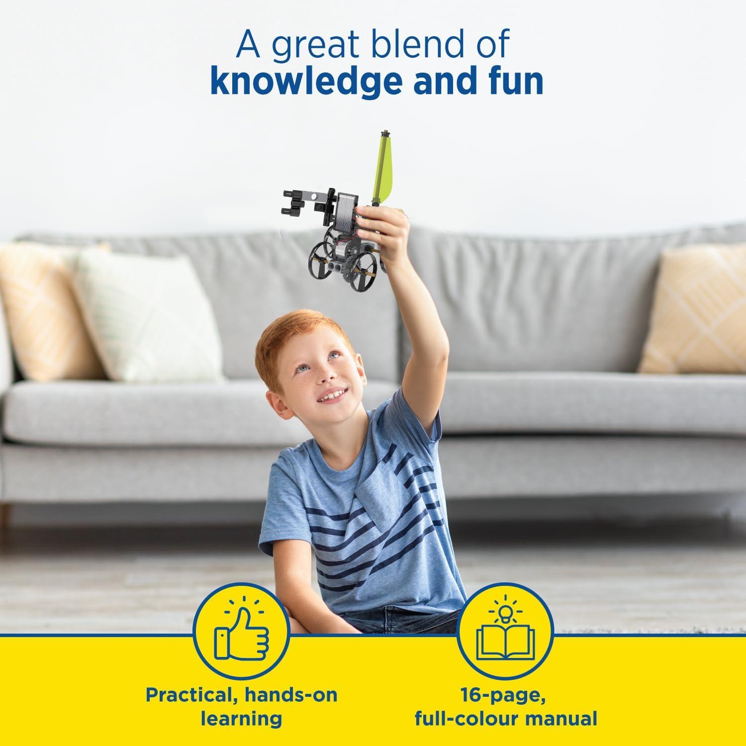 imageThames ampamp Kosmos SolarPowered Rovers STEM Experiment Kit  Build 5 Vehicles ampamp Devices Powered by The Sun  Solar Energy Actvities for Ages 8