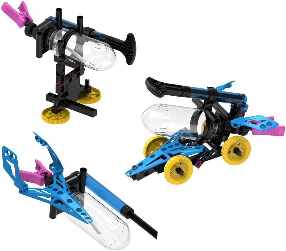 imageThames ampamp Kosmos Water Power STEM Experiment Kit  Build Your Own RocketPropelled Cars Boats and More  Explore Physics of Air ampamp Water Pneumatics  6 Models  FullColor Manual ampamp Experiment Guide