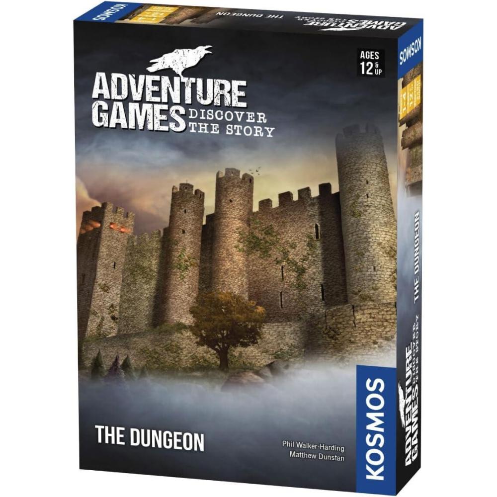 imageAdventure Games The Dungeon  A Kosmos Game from Thames ampamp Kosmos  Collaborative Replayable Storytelling Gaming Experience for 2 To 4 Players Ages 12Adventure Games The Dungeon