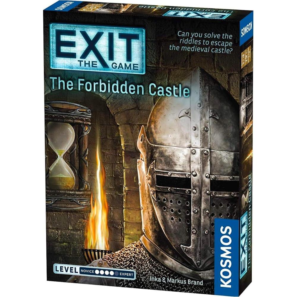 imageExit The Forbidden Castle  Exit The Game  A Kosmos Game  FamilyFriendly CardBased atHome Escape Room Experience for 1 to 4 Players Ages 12