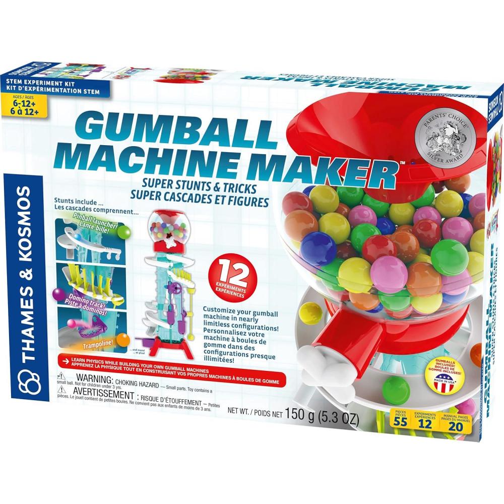 imageThames ampamp Kosmos Gumball Machine Maker Lab  Super Stunts and Tricks  2 Languages