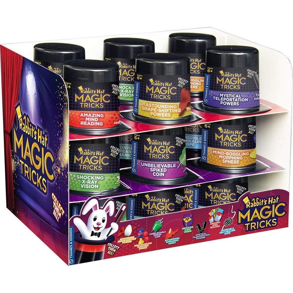 imageThames ampamp Kosmos Rabbits Hat Magic Tricks  18 Portable Mini Magic Kit Gift Set  Great Party Favors  Stocking Stuffers  Fun for Kids Ages 6