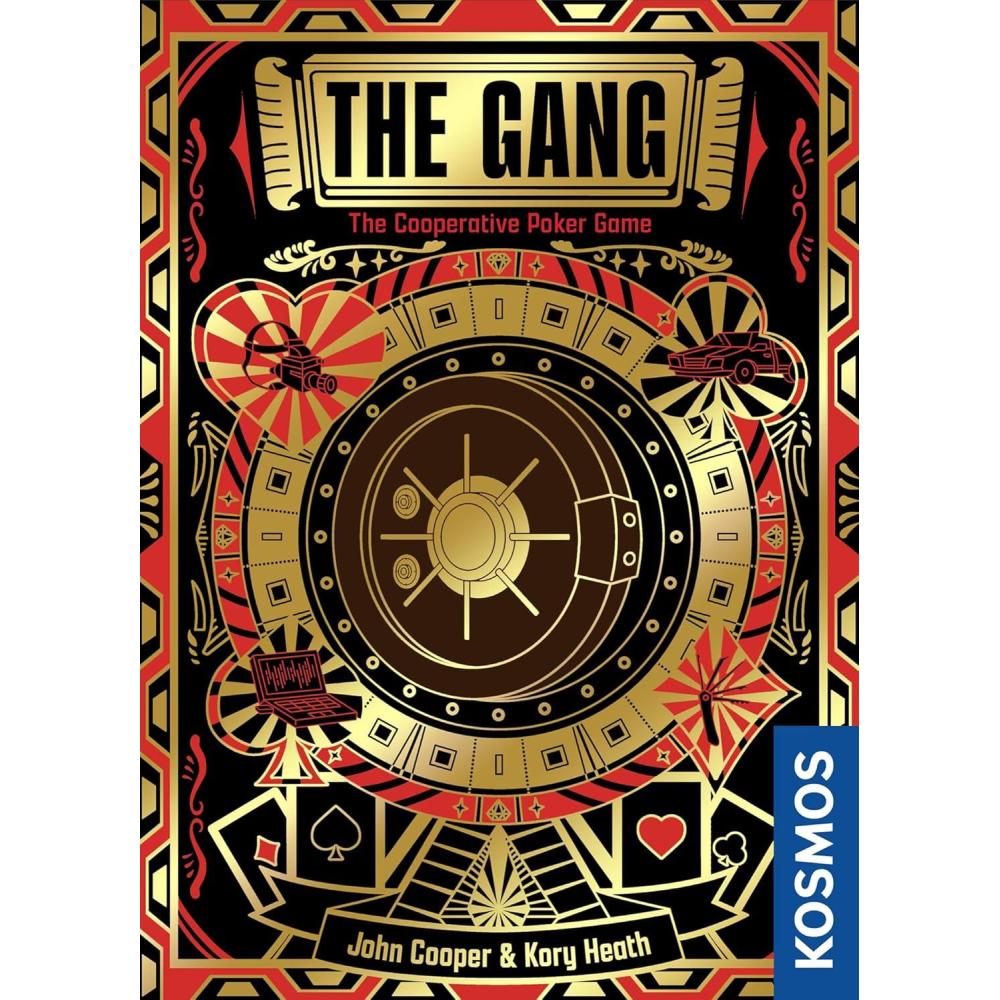imageThames ampamp Kosmos The Gang  Cooperative Poker  Family Game Night  Strategy Game  Ages 10