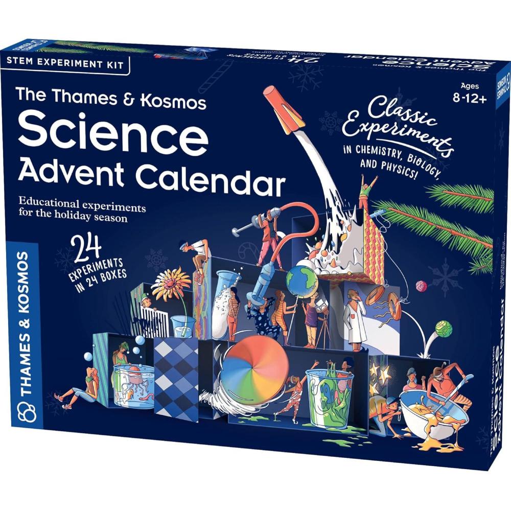 imageThe Thames ampamp Kosmos Science Advent Calendar  24 STEM Experiments in Chemistry Biology ampamp Physics  Great for Winter Holiday Celebrations  Conduct Daily Experiments  Fun Wholesome Family Tradition
