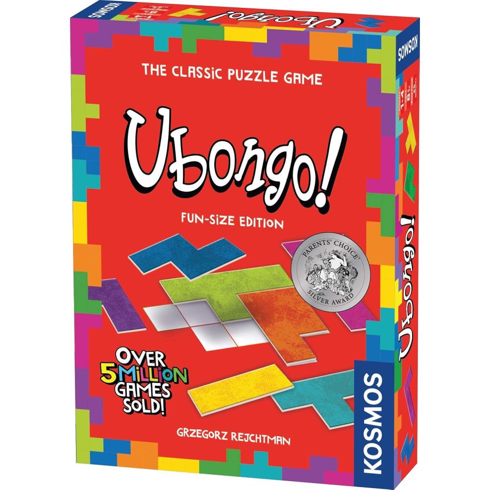 imageUbongo FunSize Edition  A Kosmos Game from Thames ampamp Kosmos  Geometric Puzzle Game for Kids ampamp Families  for Ages 7 Portable Format 696186