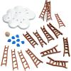Catch The Moon | Dexterity Stacking Board Game for 1 to 6 Players | Beautiful Design & Whimsical Theme, Balance Wooden Ladders to Reach The Moon | Family Game Night Favorite | Ages 8+