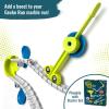 Gecko Run Marble Run Speed-Kick Expansion Pack by Thames & Kosmos – Extra Stunt for Vertical Marble Run Starter Set; Fast, No-Mess Setup with Residue-Free Nano-Adhesive Pads, Hours of Creative Play