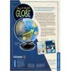 Thames & Kosmos Day & Night Globe – Handcrafted, Acrylic – Made in Germany by Columbus Globes – 10 inch, Illuminated LED Light-up with Night Sky Constellation Map