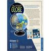 Thames & Kosmos Day & Night Globe – Handcrafted, Acrylic – Made in Germany by Columbus Globes – 10 inch, Illuminated LED Light-up with Night Sky Constellation Map