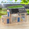 Thames & Kosmos Green Engineering STEM Kit | Build & Experiment with an Energy-Efficient Model Home, Explore Clean Energy, Sustainable Living, Includes Solar Panel, LEDs, Sensors, Ideal for Classrooms