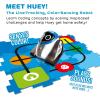 Thames & Kosmos Huey: The Line-Tracking, Color-Sensing Robot | Screen-Free Coding & Robotics Kit for Ages 5+ | Pre-Built Robot w/Color Sensor, Puzzle-Shaped Coding Discs | No Smart Device Required