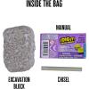 Thames & Kosmos I Dig It! Rocks & Fossils – 24 Mini Excavation Kit Gift Set | Birthday Party Favors