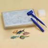 Thames & Kosmos I Dig It! Sealife – Ocean Life Excavation Kit | Explore Underwater Archaeology, Marine Biology | Dig Plastic Sea Creatures Out of a Plaster Block | Dust-free, Safe Educational Activity