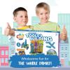 Thames & Kosmos Kids First: Intro to Tools & Building STEM Experiment Kit for Ages 3+ | Build 6 Models, Learn Basic Mechanical Engineering Principles | Make Your Own Workbench with Durable Parts