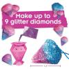 Thames & Kosmos Make Your Own Glitter Diamond Necklaces STEM Experiment Kit | Make up to 9 Glitter Diamonds & Design & Wear Your Art! | DIY Activity, Explore Science of Crystals & Diamonds