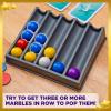 Thames & Kosmos Marbleous – Colorful Marble Strategy Game | 30 Minute Playtime | Family Game Night 1-4 Players | Ages 8 & UP
