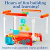 Thames & Kosmos Mechanical Engineering: Robotic Arms STEM Experiment Kit | Build 6 Pneumatic Machines | Robotic Claw, Exoskeleton Arms & More | Explore Air Pressure & Robotics | Ages 7+(Candy Claw Machine)