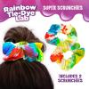 Thames & Kosmos Ooze Labs Rainbow Tie-Dye Lab STEM Experiment Activity Kit | Design & Make Your Own Tie-Dye Socks & Scrunchies | Explore The Science of Color Mixing & Dyeing | Great Party Activity