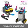 Thames & Kosmos Robotics Workshop Model Building & Science Experiment Kit | Build & Program 10 Robots with Ultrasonic Sensors | Program & Control with App for iOS & Android(With Micro: Bit)
