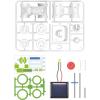 Thames & Kosmos Solar Race Car STEM Experiment Kit | Build a Solar-Powered Race Car | No Batteries Required | Learn About Photovoltaic Technology & Sustainability | Solar Panel Included | for Ages 8+