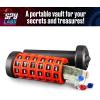 Thames & Kosmos Spy Labs Inc: Cryptic Puzzle Safe Safeguard Secrets, Evidence in Portable Vault | Essential Gadget from The Detective Gear Experts | for Young Investigators
