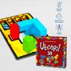 Thames & Kosmos Ubongo The Brain Game to Go Fast-Paced, Addictive, and Easy-to-Learn | Convenient Self Contained Carrying Case | Solo Geometric Puzzle Game | for Ages 8 and Up(Modern)