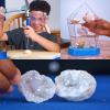 Wow in The World – 10 Real Break-Open Crystal Geodes with Display Case – Bonus Goggles & Magnifying Glass, Companion Audio Content, STEM Toy for Boys & Girls 6+ by Thames & Kosmos(7.6 x 11 x 3 inches)