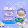 Wow in The World – 10 Real Break-Open Crystal Geodes with Display Case – Bonus Goggles & Magnifying Glass, Companion Audio Content, STEM Toy for Boys & Girls 6+ by Thames & Kosmos(7.6 x 11 x 3 inches)