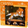 Creatto Sunshine Sabertooth & Ferocious Friends Light-Up 3D Puzzle Kit | Includes Creatto Puzzle Pieces to Make Illuminated Craft Creations, Tiger, Mammoth, Elasmosaurus, Rhino | DIY Activity w/ LEDs(Creatto Sunshine Sabertooth & Ferocious Friends)