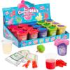 Thames & Kosmos ChemisTreats! Candy+Chemistry Mini Science Experiments Gift Set | 15 Individually-Wrapped Beakers with Assorted Candy-Making Science Experiments | Gummy Candies, Edible Slime & More