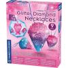 Thames & Kosmos Make Your Own Glitter Diamond Necklaces STEM Experiment Kit | Make up to 9 Glitter Diamonds & Design & Wear Your Art! | DIY Activity, Explore Science of Crystals & Diamonds