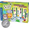 Thames & Kosmos Ooze Labs Chemistry Station Science Experiment Kit, 20 Non-Hazardous Experiments Including Safe Slime, Chromatography, Acids, Bases & More, Multi-Color(Ooze Labs Chemistry Station)