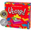 Thames & Kosmos Ubongo The Brain Game to Go Fast-Paced, Addictive, and Easy-to-Learn | Convenient Self Contained Carrying Case | Solo Geometric Puzzle Game | for Ages 8 and Up(Ubongo: Classic)
