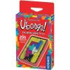 Thames & Kosmos Ubongo The Brain Game to Go Fast-Paced, Addictive, and Easy-to-Learn | Convenient Self Contained Carrying Case | Solo Geometric Puzzle Game | for Ages 8 and Up(Ubongo : The Brain Game to Go)