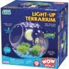 Wow in The World Light-UP Terrarium | Grow Plants, Decorate Your Terrarium, Glow-in-The-Dark, UV Lights, Companion Audio Content, Bonus Reusable Science Tool, STEM Toy for Kids 6+ by Thames & Kosmos