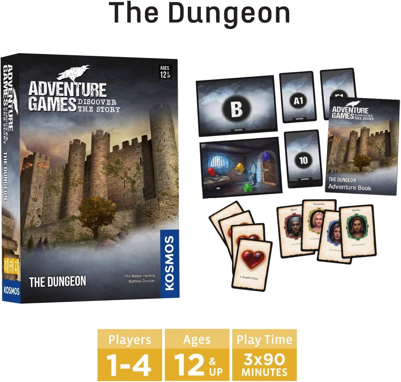 imageAdventure Games 3Pack Bundle The Volcanic Island The Dungeon Monochrome Inc Collaborative Replayable Storytelling Gaming Experience 1 to 4 Players