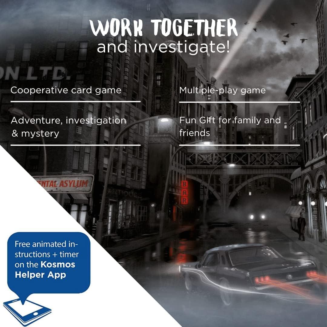 imageAdventure Games The Gloom City File  A Kosmos Game from Thames ampamp Kosmos  Collaborative Replayable Storytelling Gaming Experience for 1 to 4 Players Ages 16Gloom City